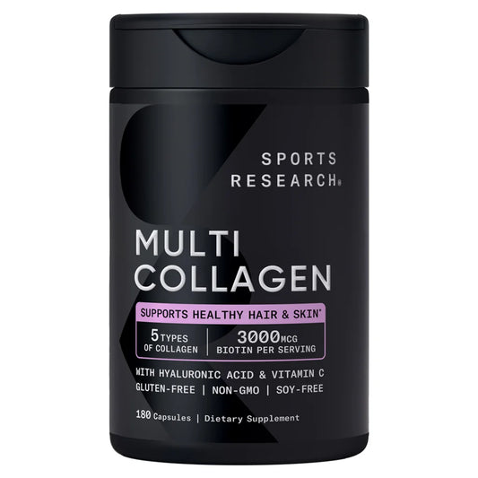Sports Research Multi Collagen, 180 Capsules