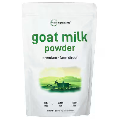 Micro Ingredients, Goat Milk Powder, 1 lb (454 g)