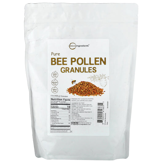 Micro Ingredients, Pure Bee Pollen Granules, 2 lb (908 g)
