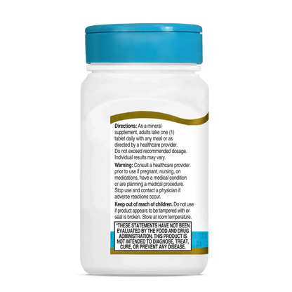 21st Century, Chelated Zinc, 50 mg, 110 Tablets