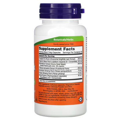 NOW Foods, TestoJack 200, 60 Veg Capsules