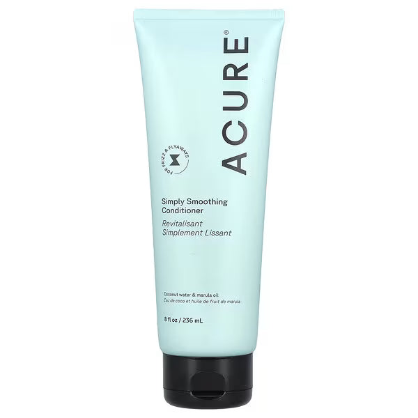 ACURE, Simply Smoothing Conditioner, Coconut Water & Marula Oil, 8 fl oz (236 ml)