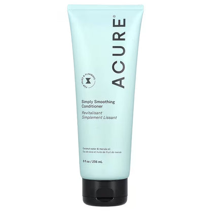 ACURE, Simply Smoothing Conditioner, Coconut Water & Marula Oil, 8 fl oz (236 ml)