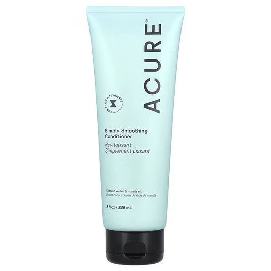 ACURE, Simply Smoothing Conditioner, Coconut Water & Marula Oil, 8 fl oz (236 ml)