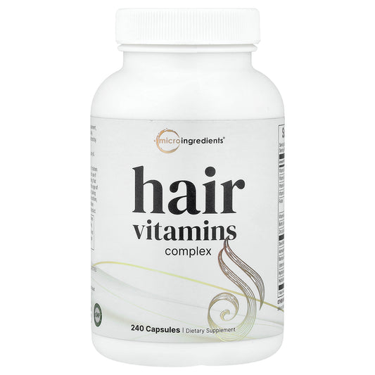 Micro Ingredients, Hair Vitamins Complex, 240 Capsules