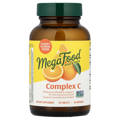 MegaFood, Complex C, 30 Tablets