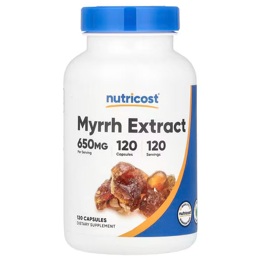 Nutricost, Myrrh Extract, 650 mg, 120 Capsules