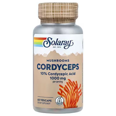 Solaray, Mushrooms, Cordyceps, 60 VegCaps