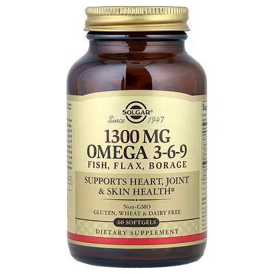 Solgar, Omega 3-6-9, 60 Softgels