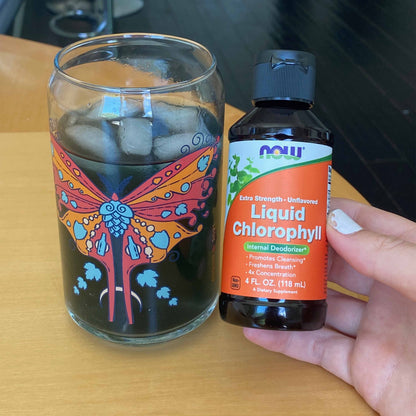 NOW Supplements, Extra Strength Liquid Chlorophyll, Unflavored, Internal Deodorizer*, 4 fl. Oz