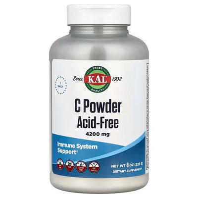 KAL, C Powder, Acid-Free, 8 oz (227 g)