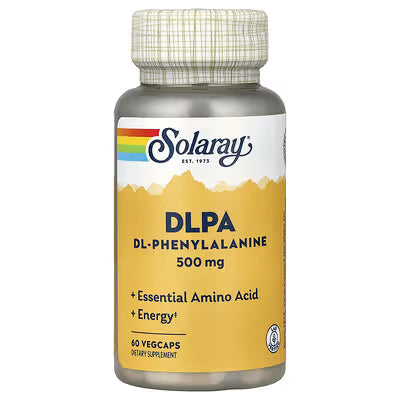 Solaray, DLPA, 500 mg, 60 VegCaps