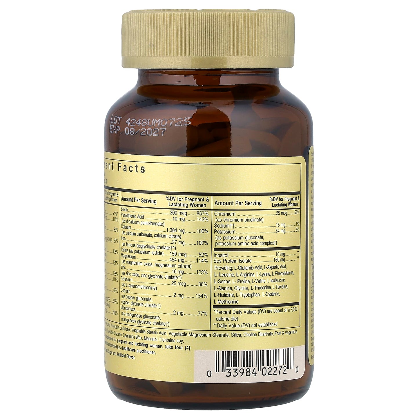 Solgar, Prenatal Nutrients, 120 Tablets