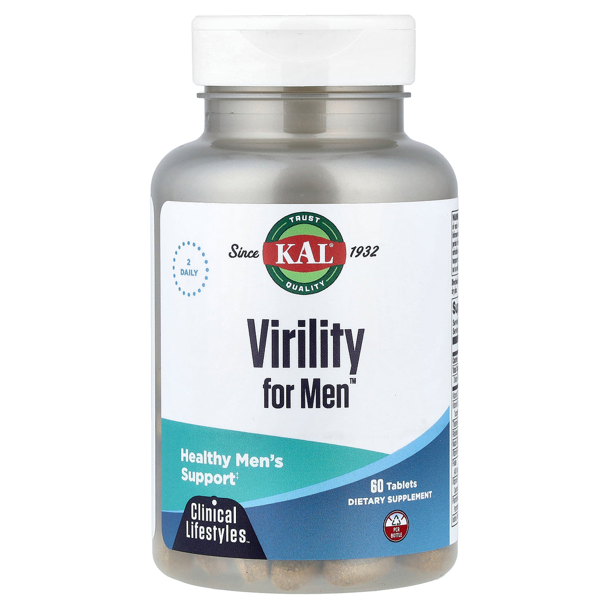 KAL, Virility for Men™, 60 Tablets