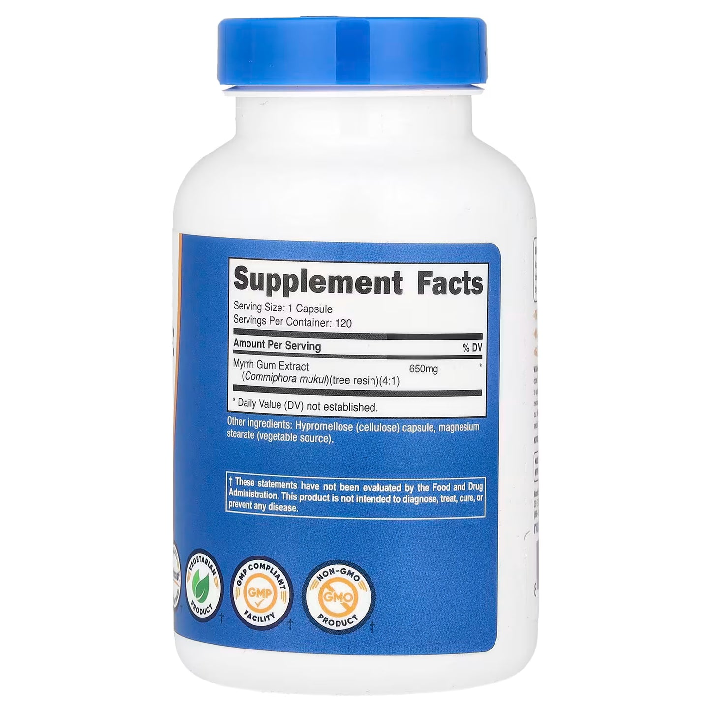 Nutricost, Myrrh Extract, 650 mg, 120 Capsules