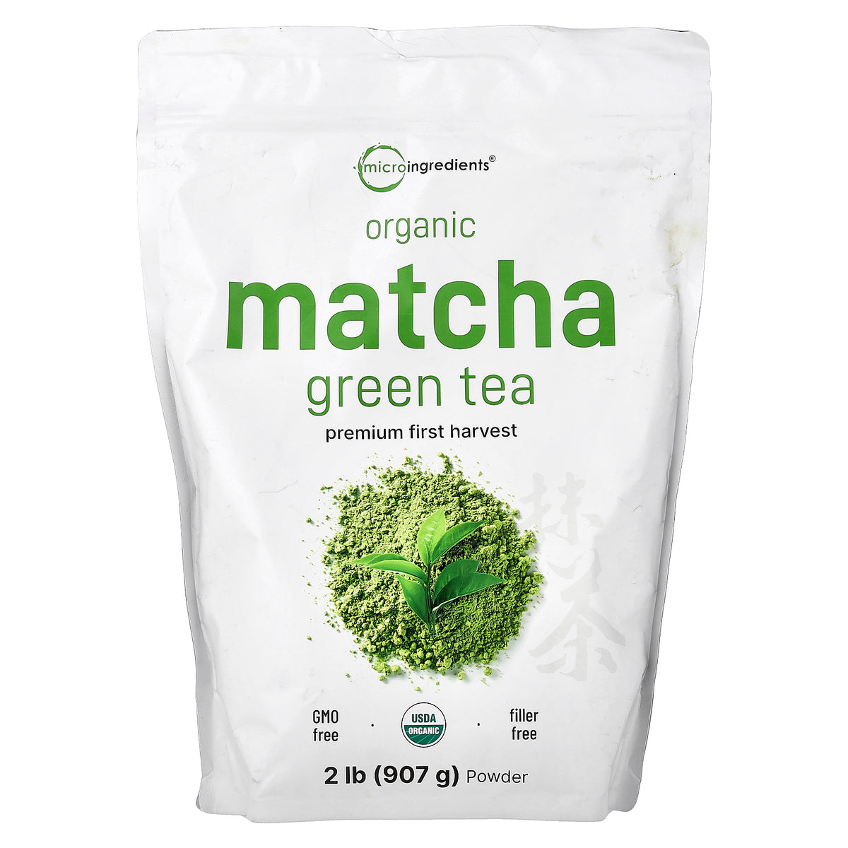 Micro Ingredients, Organic Matcha Green Tea Powder, 2 lb (907 g)