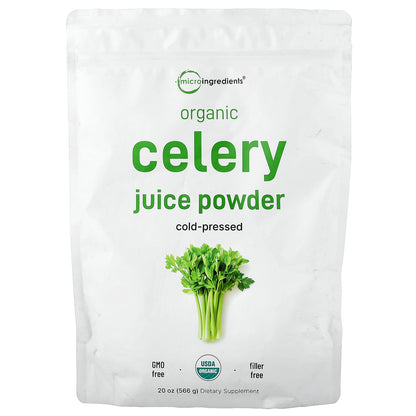 Micro Ingredients, Organic Celery Juice Powder, 20 oz (566 g)