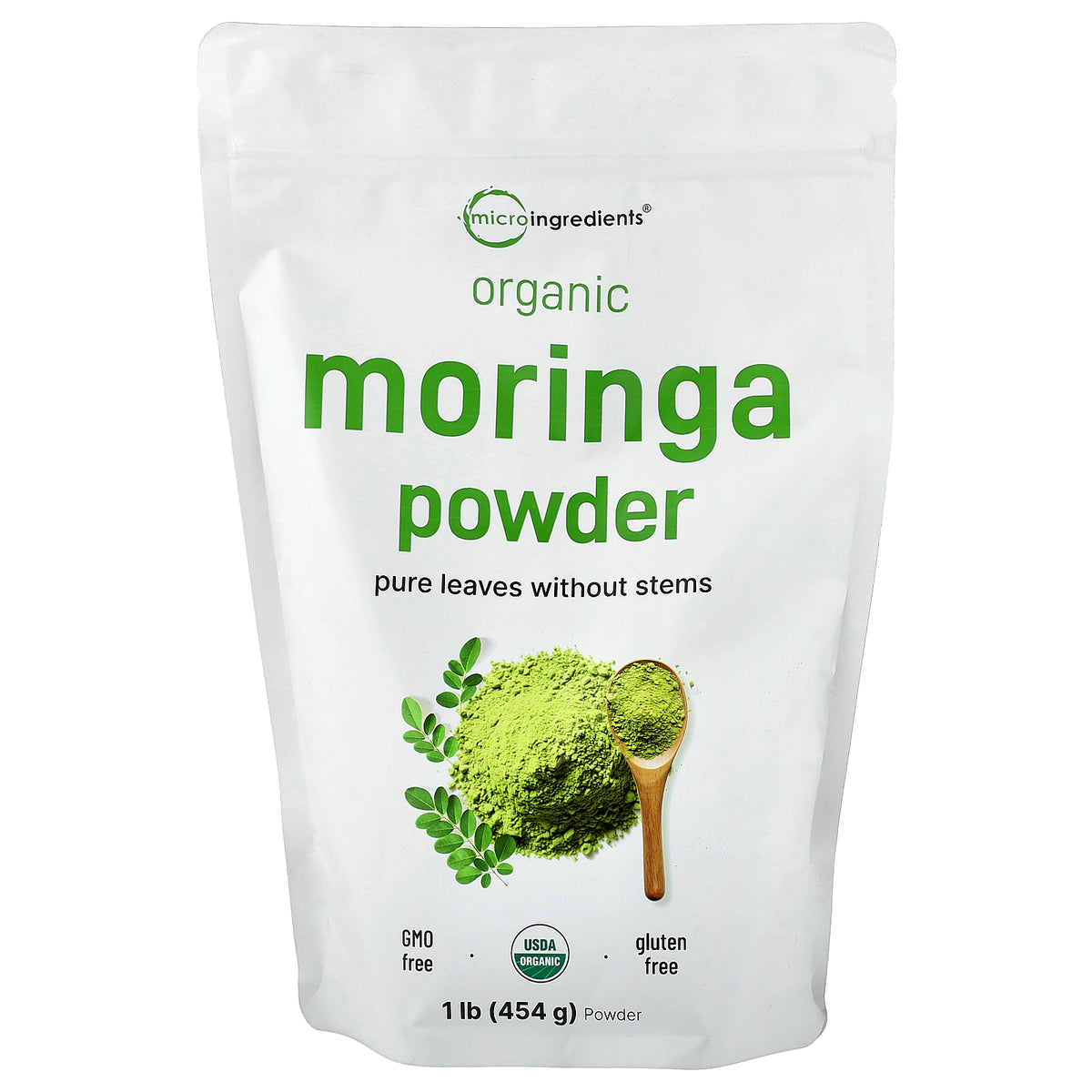 Micro Ingredients, Organic Moringa Powder, 1 lb (454 g)