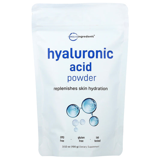 Micro Ingredients, Hyaluronic Acid Powder, 3.52 oz (100 g)