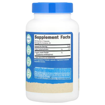 Nutricost, Amla, 120 Capsules (0.5 g per Capsule)