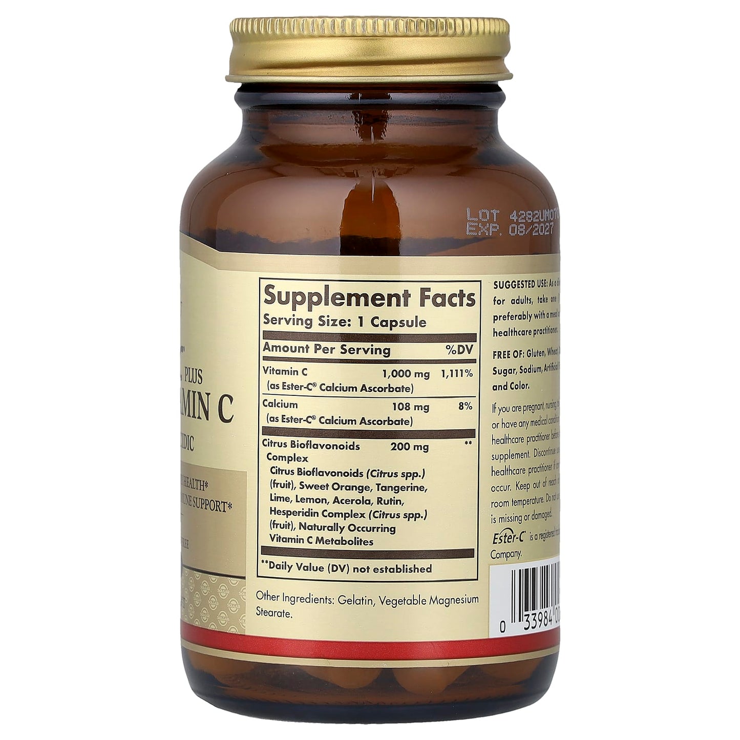 Solgar, Ester-C® Plus, Vitamin C, 50 Capsules