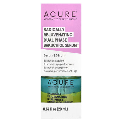 ACURE, Radically Rejuvenating Dual Phase Bakuchiol Serum™, 0.67 fl oz (20 ml)
