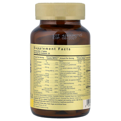 Solgar, Prenatal Nutrients, 120 Tablets