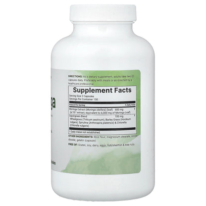 Micro Ingredients, Moringa, 300 Capsules
