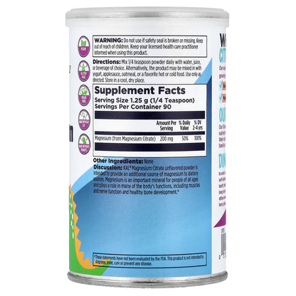 KAL, Dinosaurs®, Magnesium Powder, Unflavored, 4 oz (112.5 g)