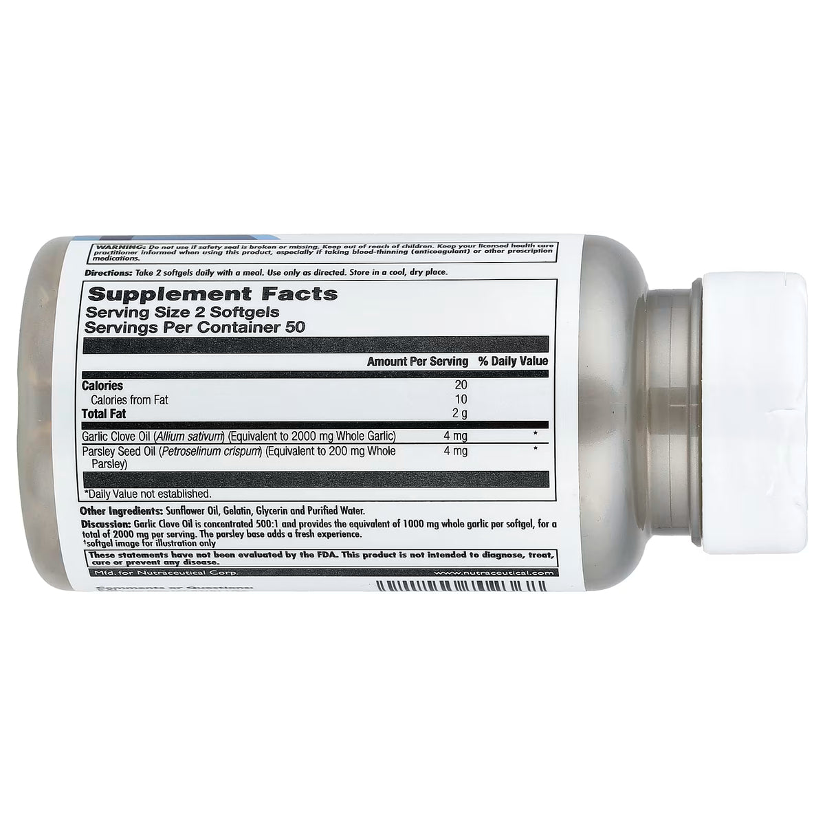 KAL, Garlic Oil, 100 SoftGels