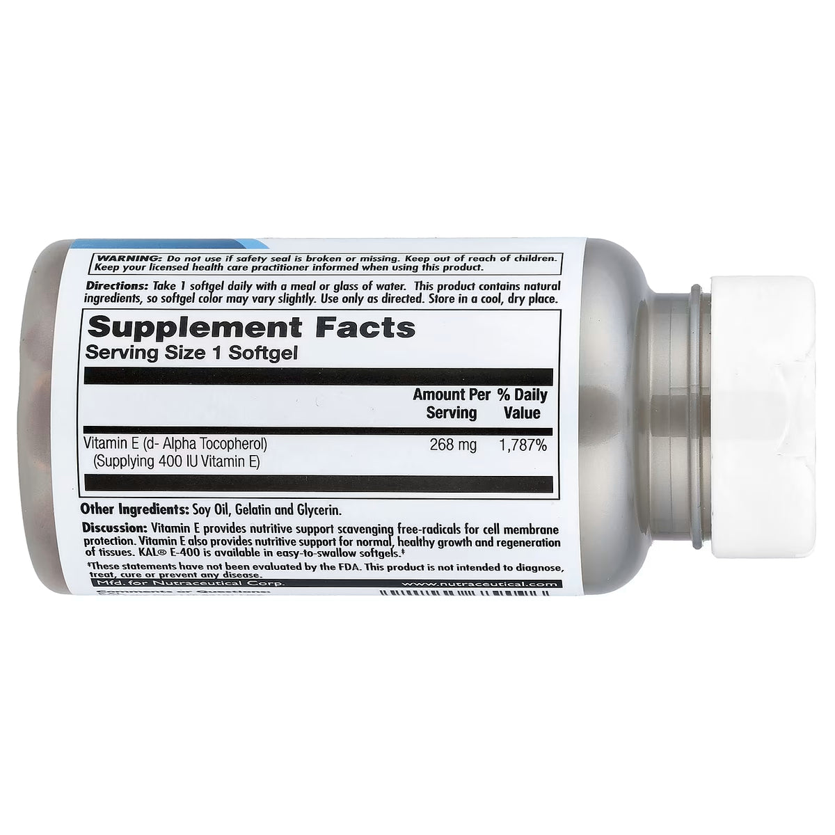 KAL, Vitamin E, 268 mg (400 IU), 90 SoftGels