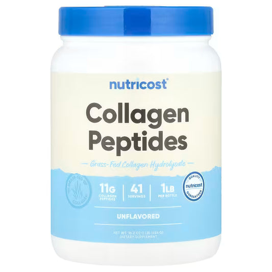 Nutricost, Collagen Peptides, Unflavored, 16.2 oz (454 g)