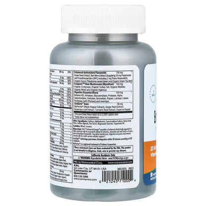 KAL, Enhanced Energy®, Whole Food Multivitamin, 90 VegTabs
