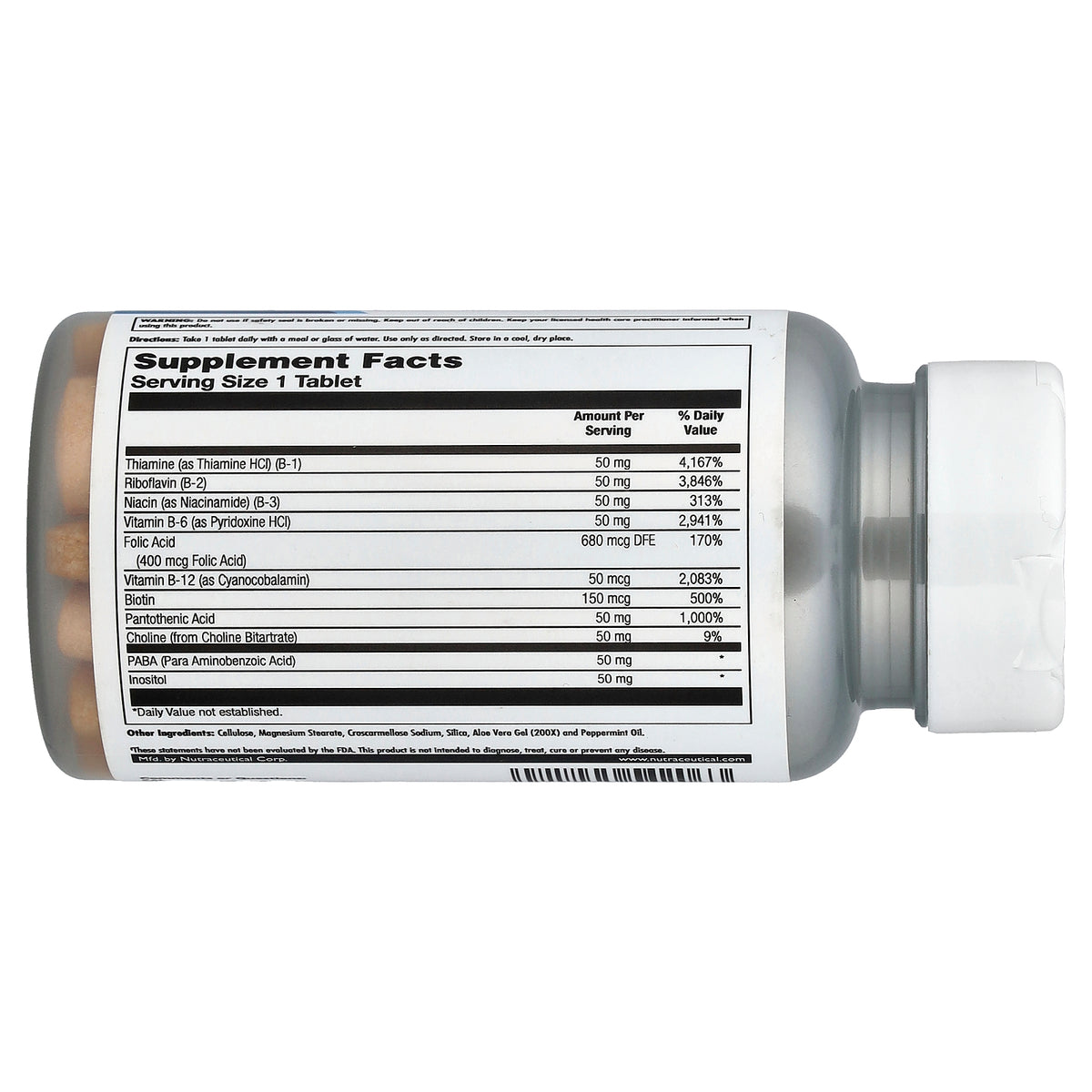 KAL, B-50 Complex, 50 Tablets