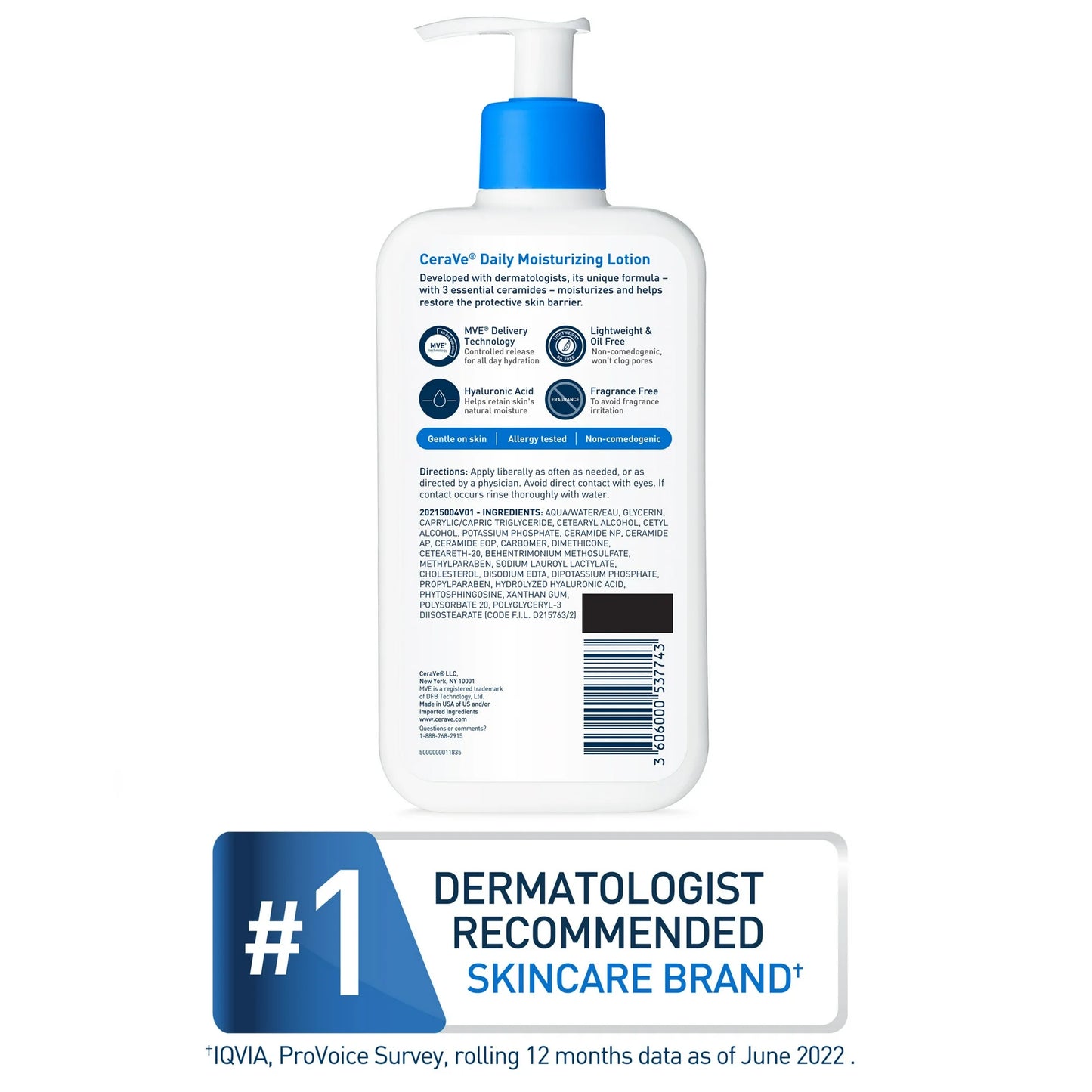 CeraVe Daily Moisturizing Lotion, 12 Oz