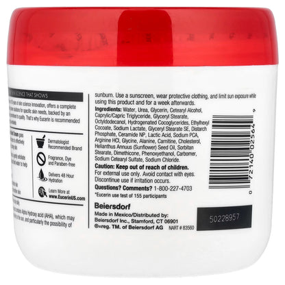 Eucerin, Roughness Relief Cream, Fragrance Free, 16 oz (454 g)