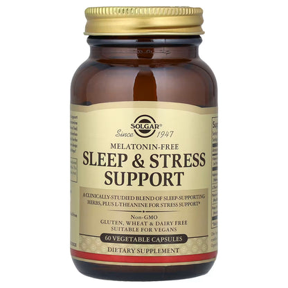 Solgar, Sleep & Stress Support, 60 Vegetable Capsules