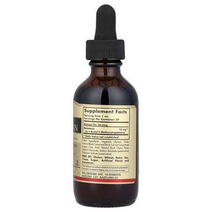 Solgar, Liquid Melatonin, Natural Black Cherry, 2 fl oz (59 ml)