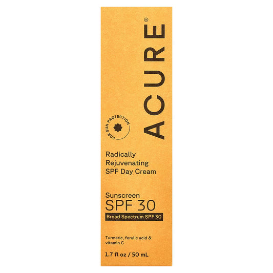 ACURE, Radically Rejuvenating SPF Day Cream, SPF 30, 1.7 fl oz (50 ml)