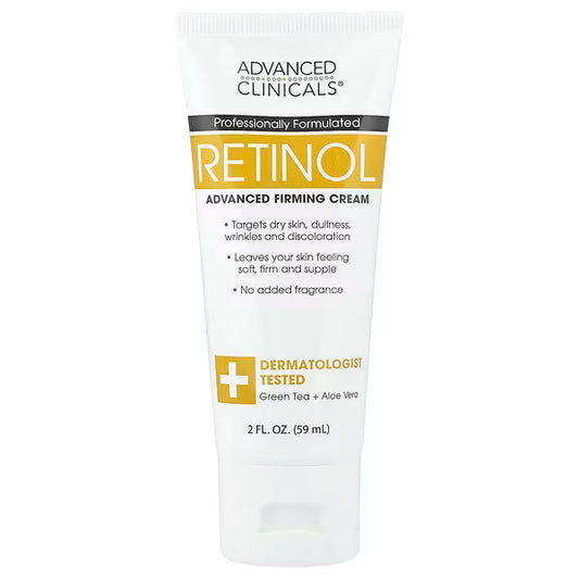 Advanced Clinicals, Retinol, Advanced Firming Cream, 2 fl oz (59 ml)