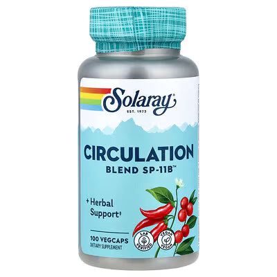 Solaray, Circulation Blend SP-11B™, 100 VegCaps