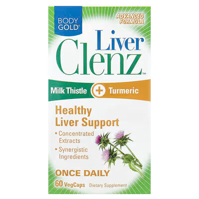 BodyGold, Liver Clenz™, 60 VegCaps