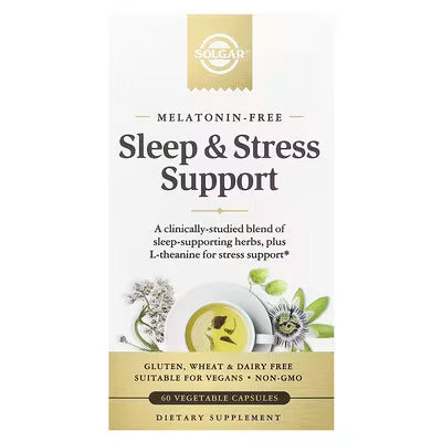 Solgar, Sleep & Stress Support, 60 Vegetable Capsules