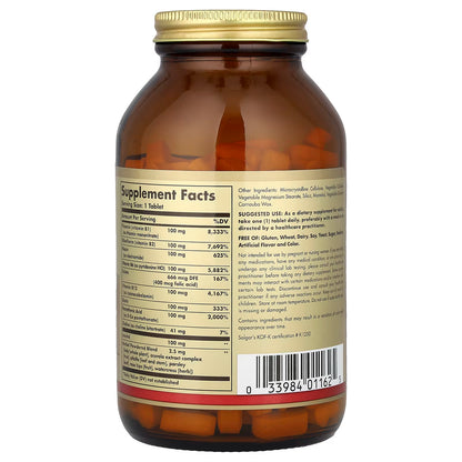 Solgar, B-Complex "100", 250 Tablets