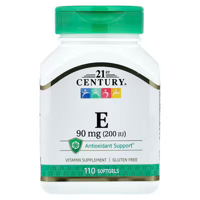 21st Century, Vitamin E, 90 mg (200 IU), 110 Softgels