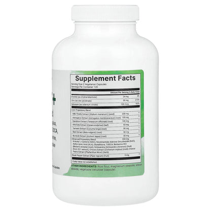 Micro Ingredients, Liver+ Advanced, 240 Vegetarian Capsules
