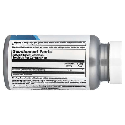 KAL, Astaxanthin, 60 VegCaps (5 mg per Cap)
