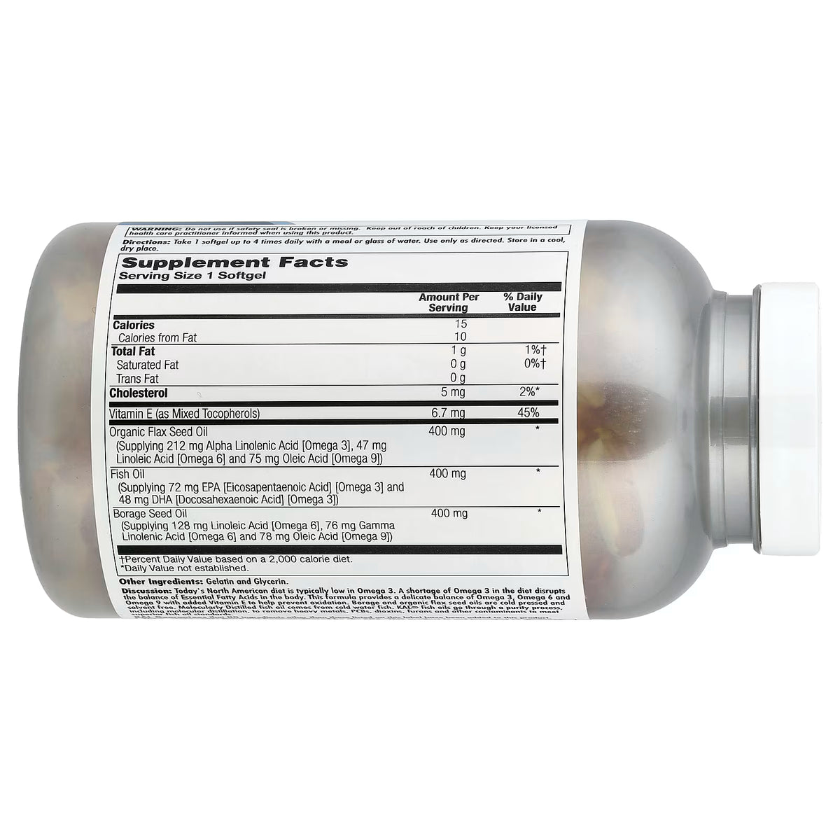 KAL, Ultra Omega 3-6-9™, 200 Softgels