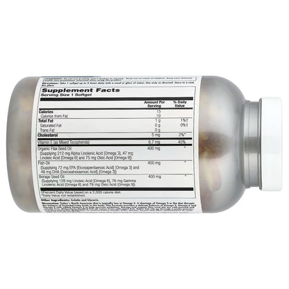 KAL, Ultra Omega 3-6-9™, 200 Softgels