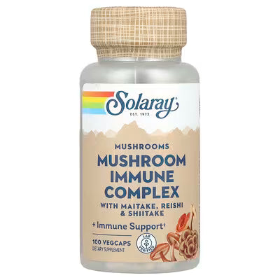 Solaray, Mushroom Immune Complex with Maitake, Reishi & Shiitake, 100 VegCaps